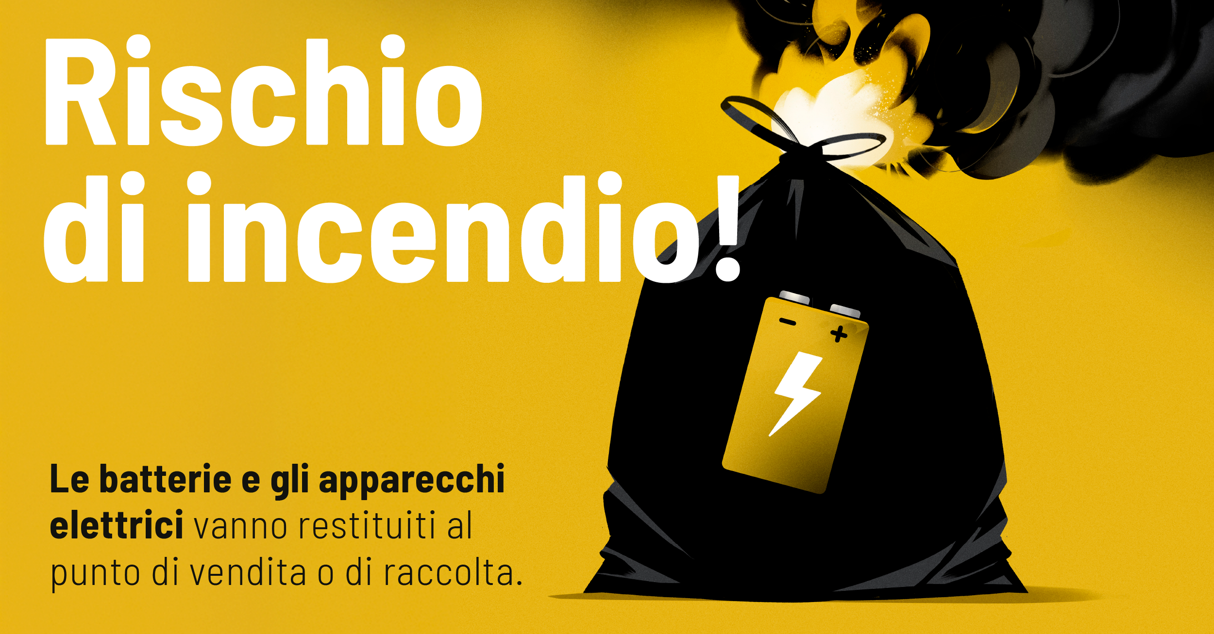 Campagna di sensibilizzazione nazionale «Rischio di incendio!»