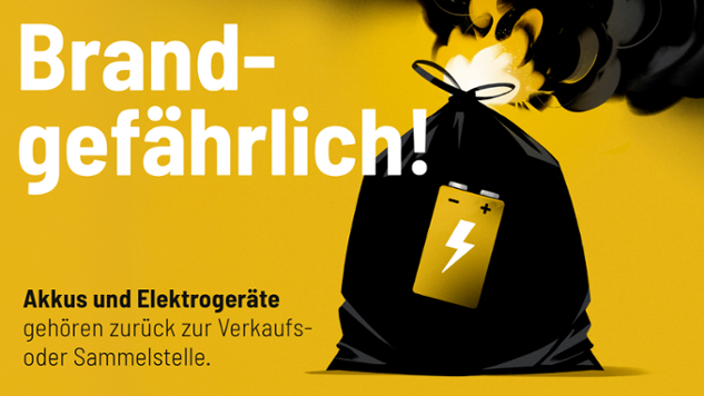 Nationale Sensibilisierungskampagne «Brandgefährlich»