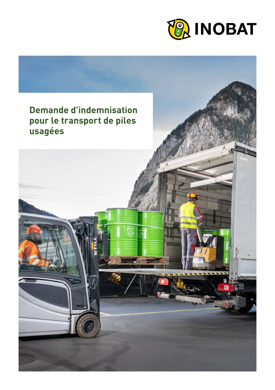 Information pour les transporteurs