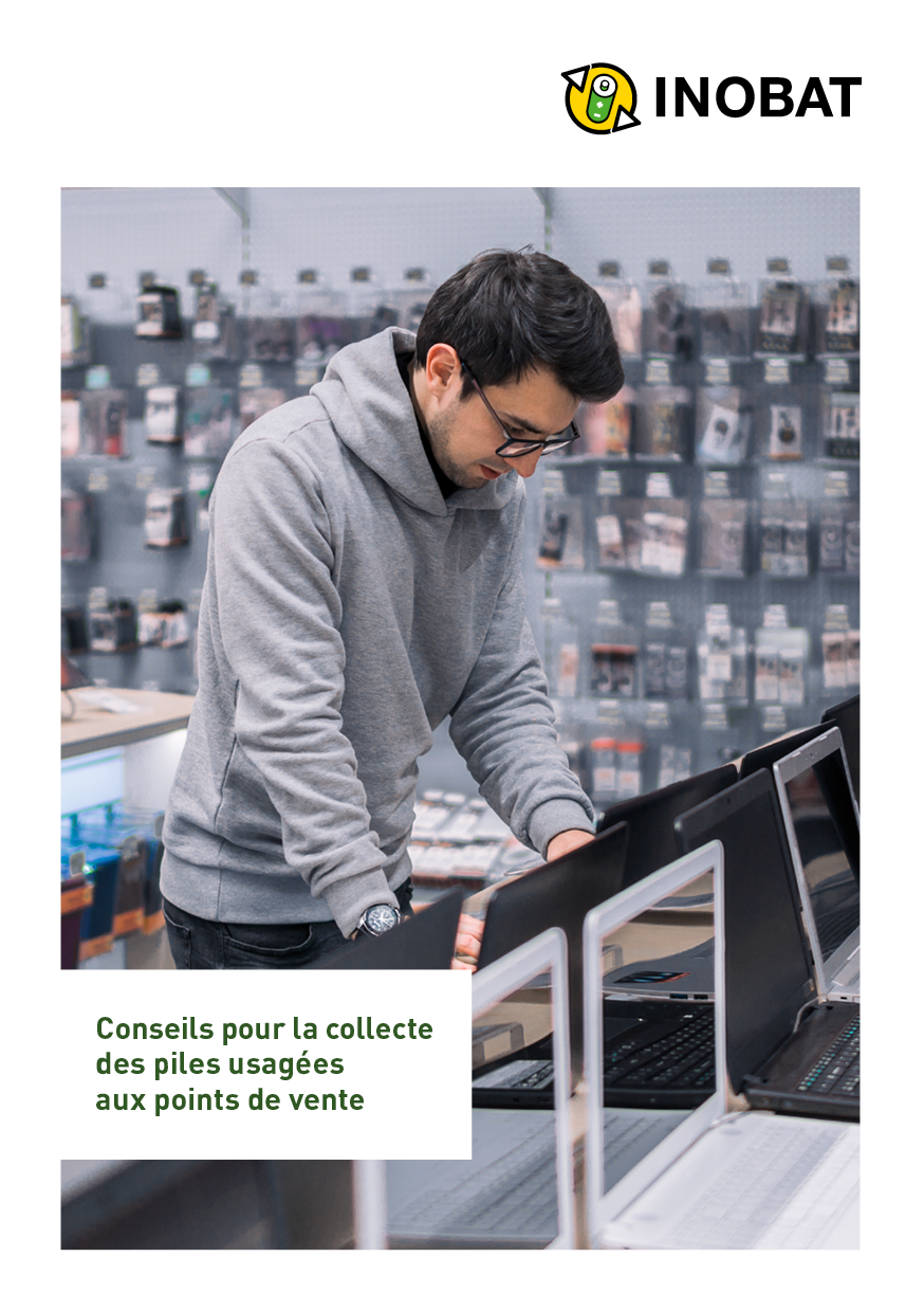 Information pour la collecte des piles aux points de vente